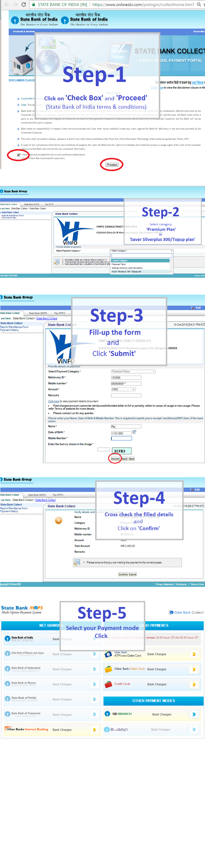 How to make payment?